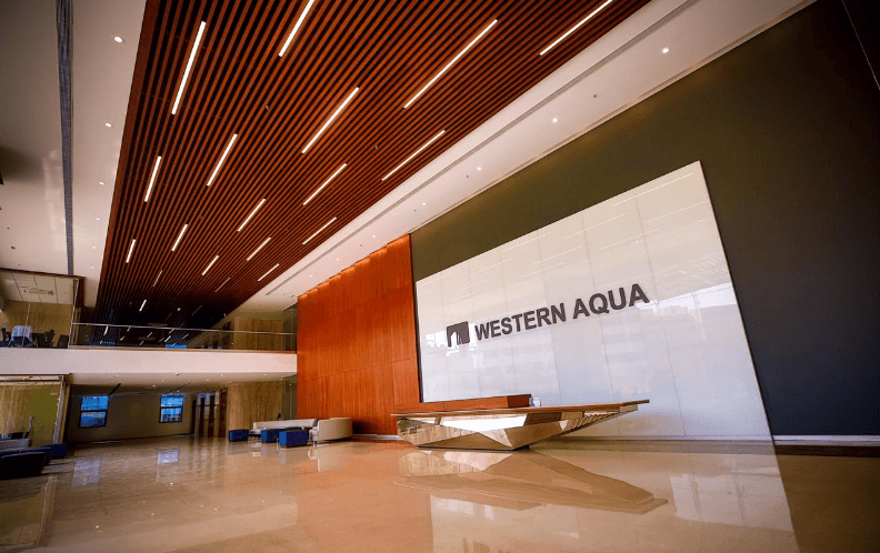 Western aqua building — Yep Planet
